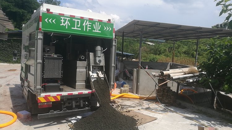 码头镇污泥干湿分离技术