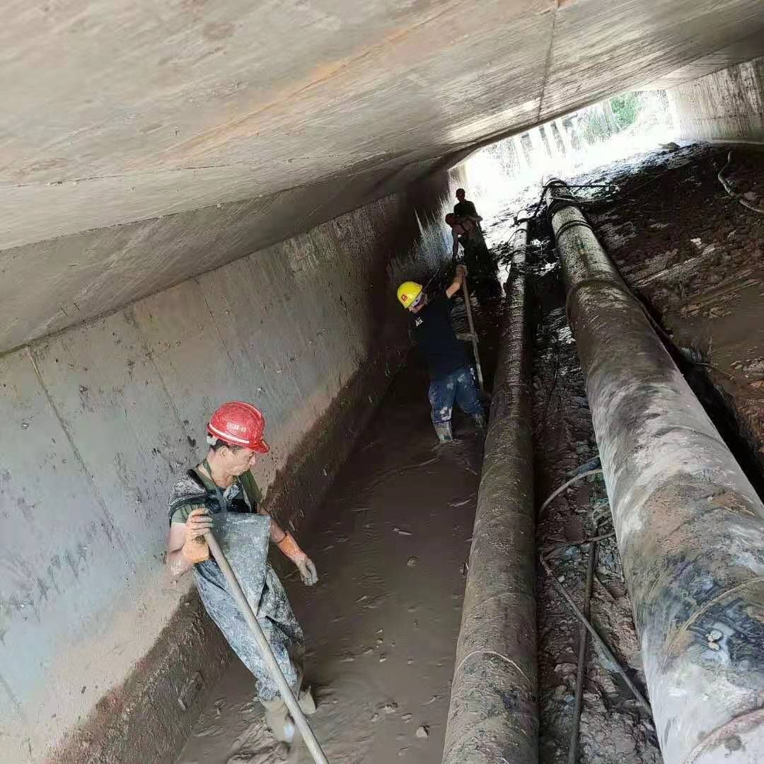 码头镇工业管道清淤